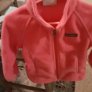 Girls 3t columbia fleece jacket